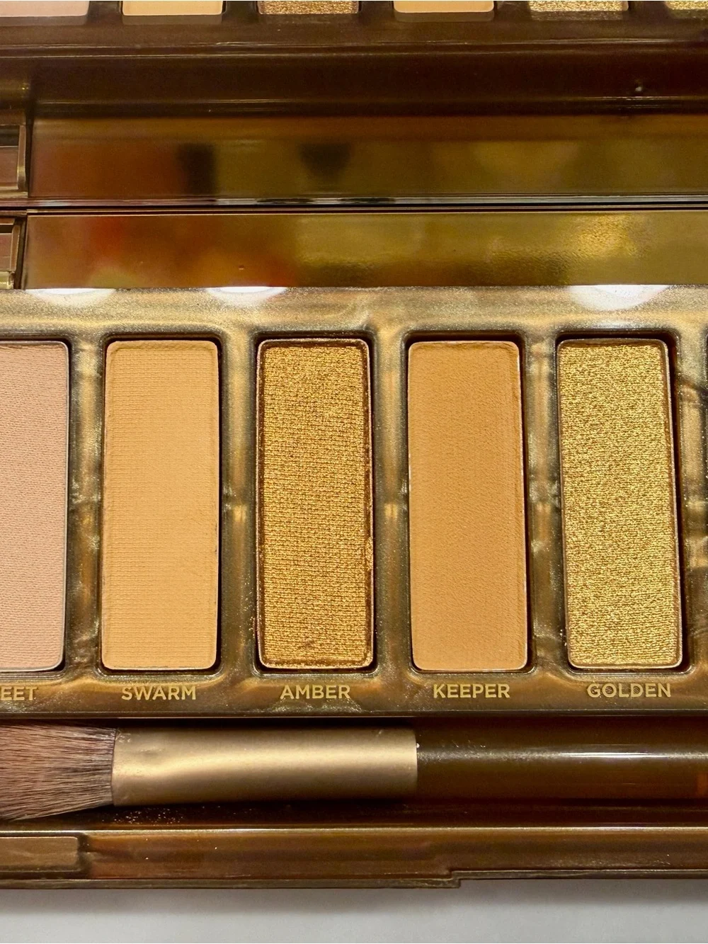 Urban Decay Gold Metallic Naked Palette Case